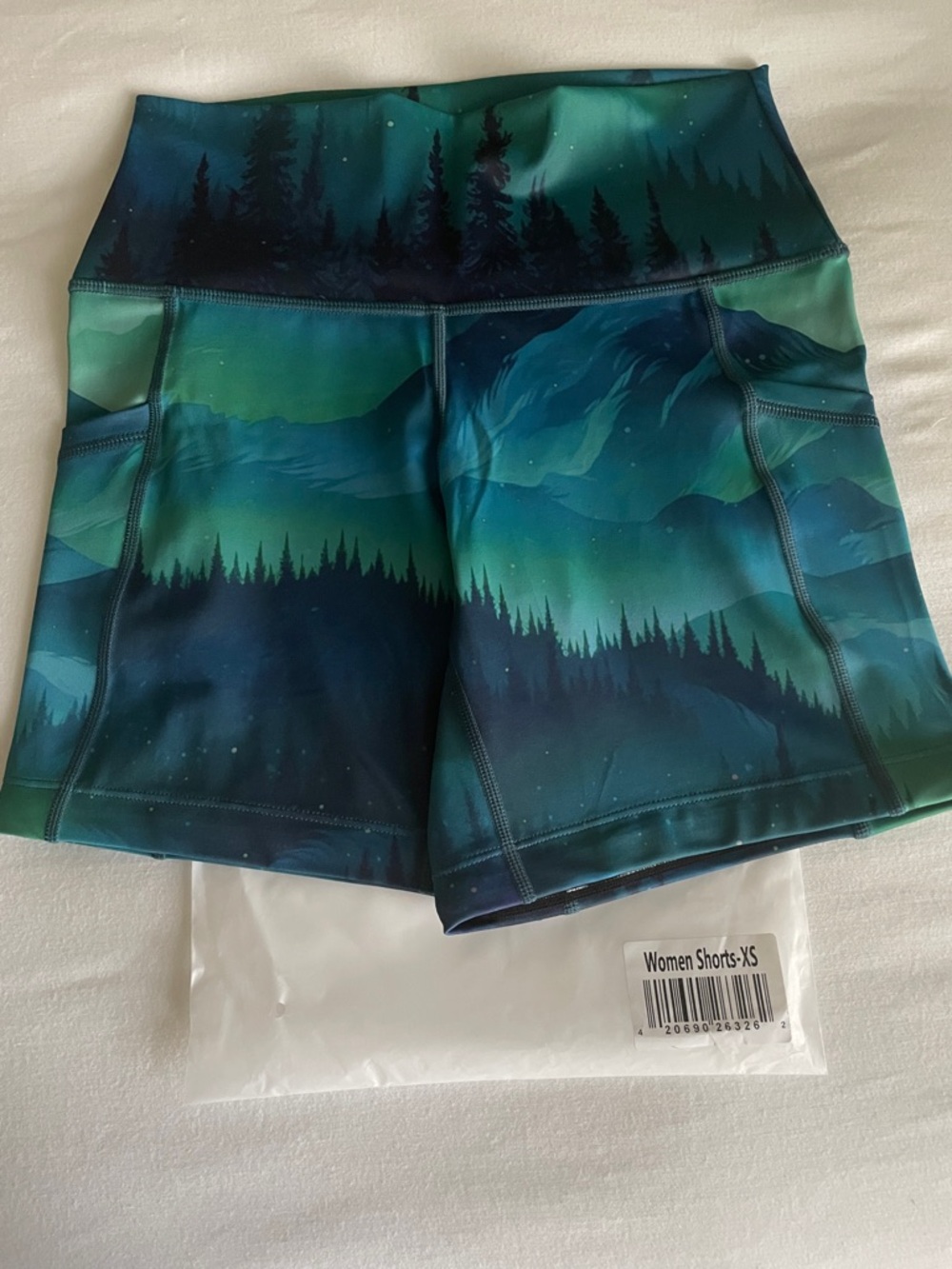 NEW 5” XS Aurora Borealis CVG shorts